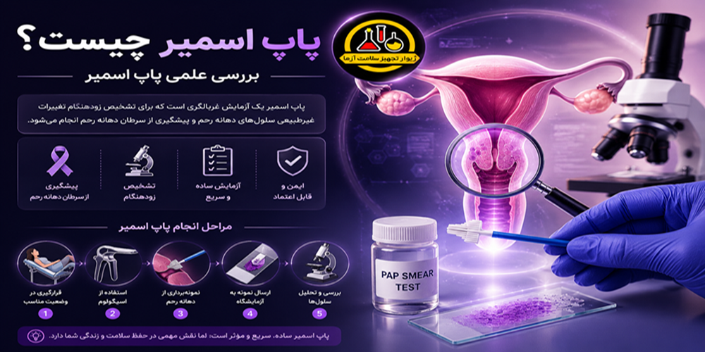 پاپ اسمیر چیست ؟ | بررسی علمی تست پاپ اسمیر، HPV و پیشگیری از سرطان دهانه رحم